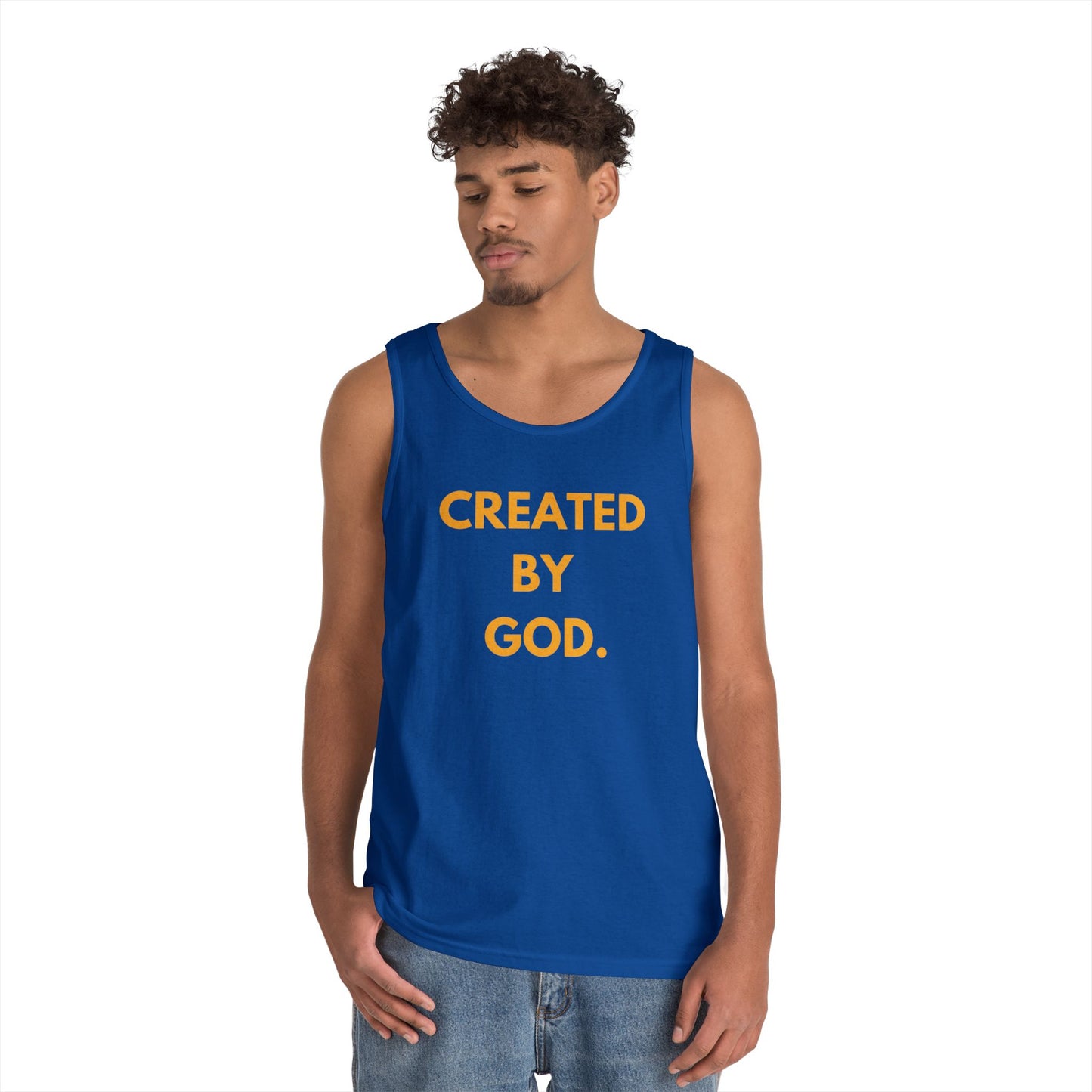 Created By God Cotton Tank Top