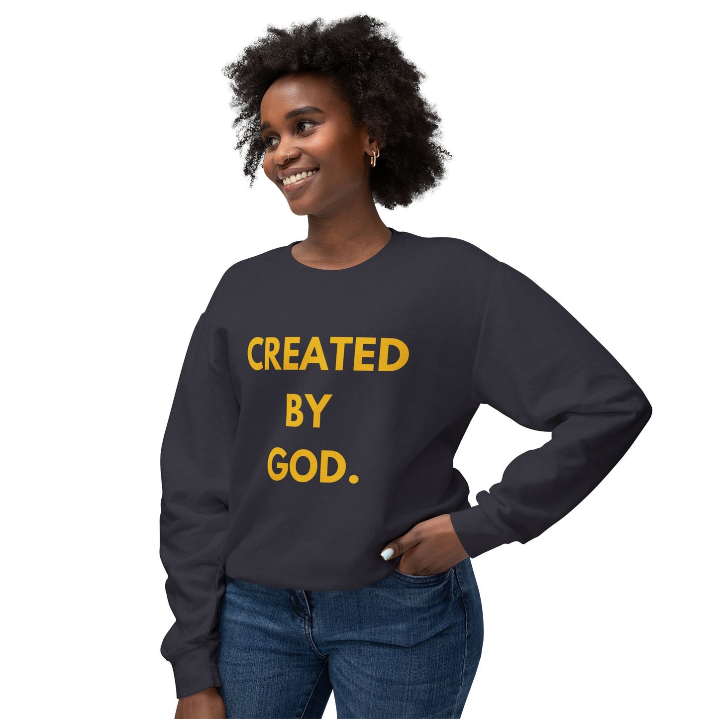 Created By God Crewneck Sweatshirt