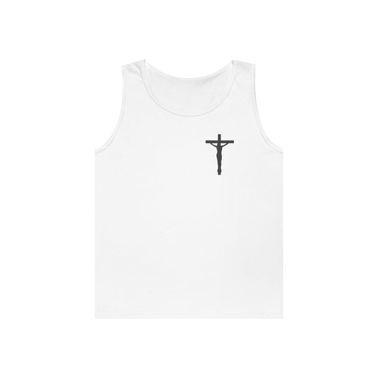 Jesus On the Cross Cotton Tank Top