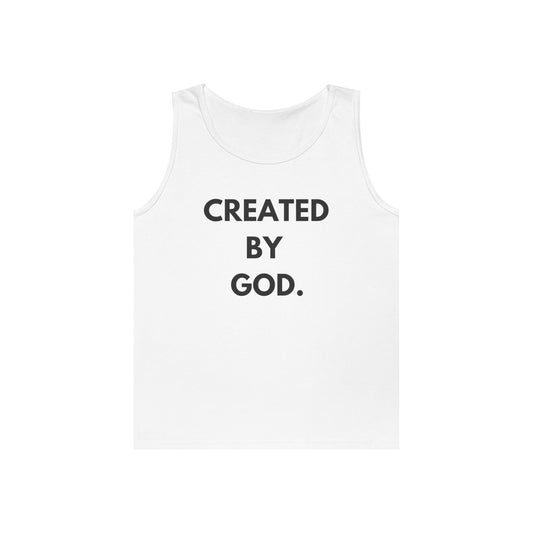Created By God Cotton Tank Top