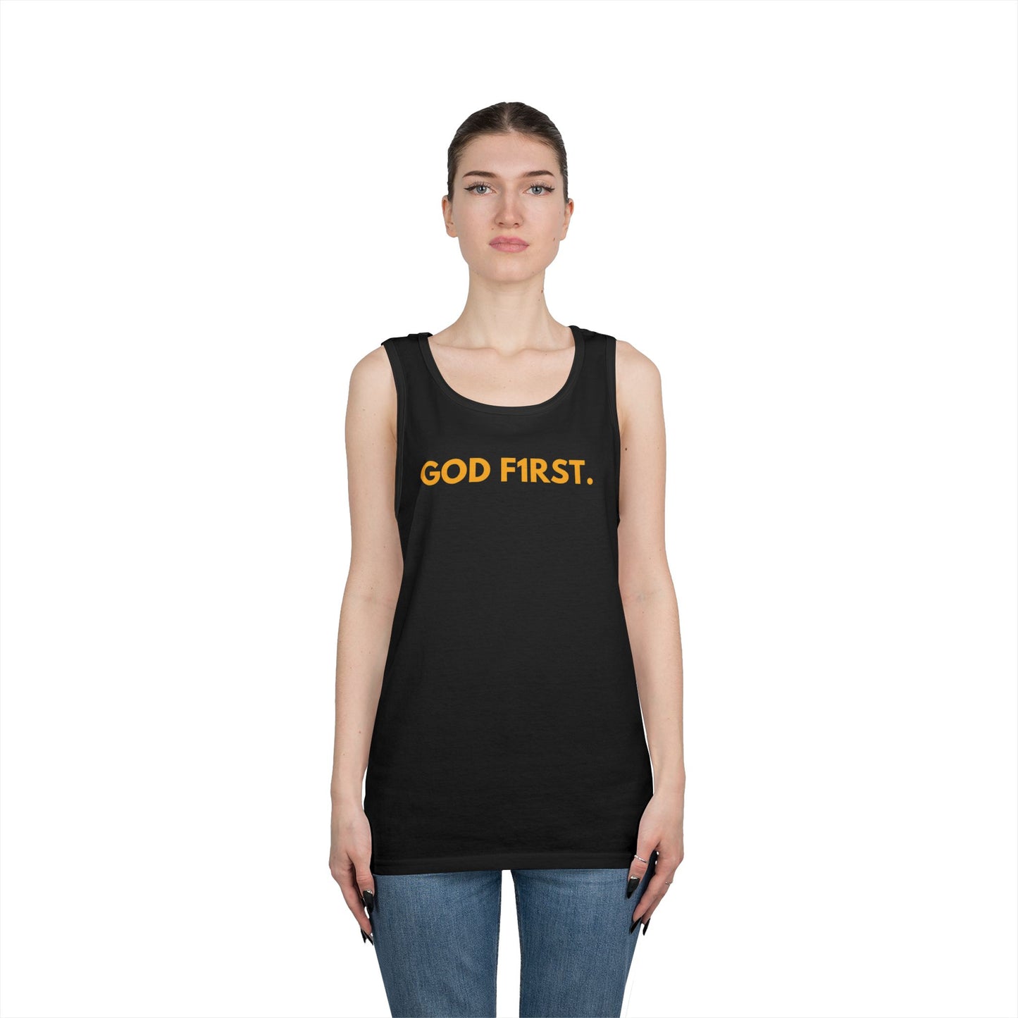GOD F1RST Cotton Tank Top