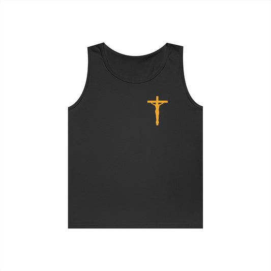 Jesus On the Cross Cotton Tank Top