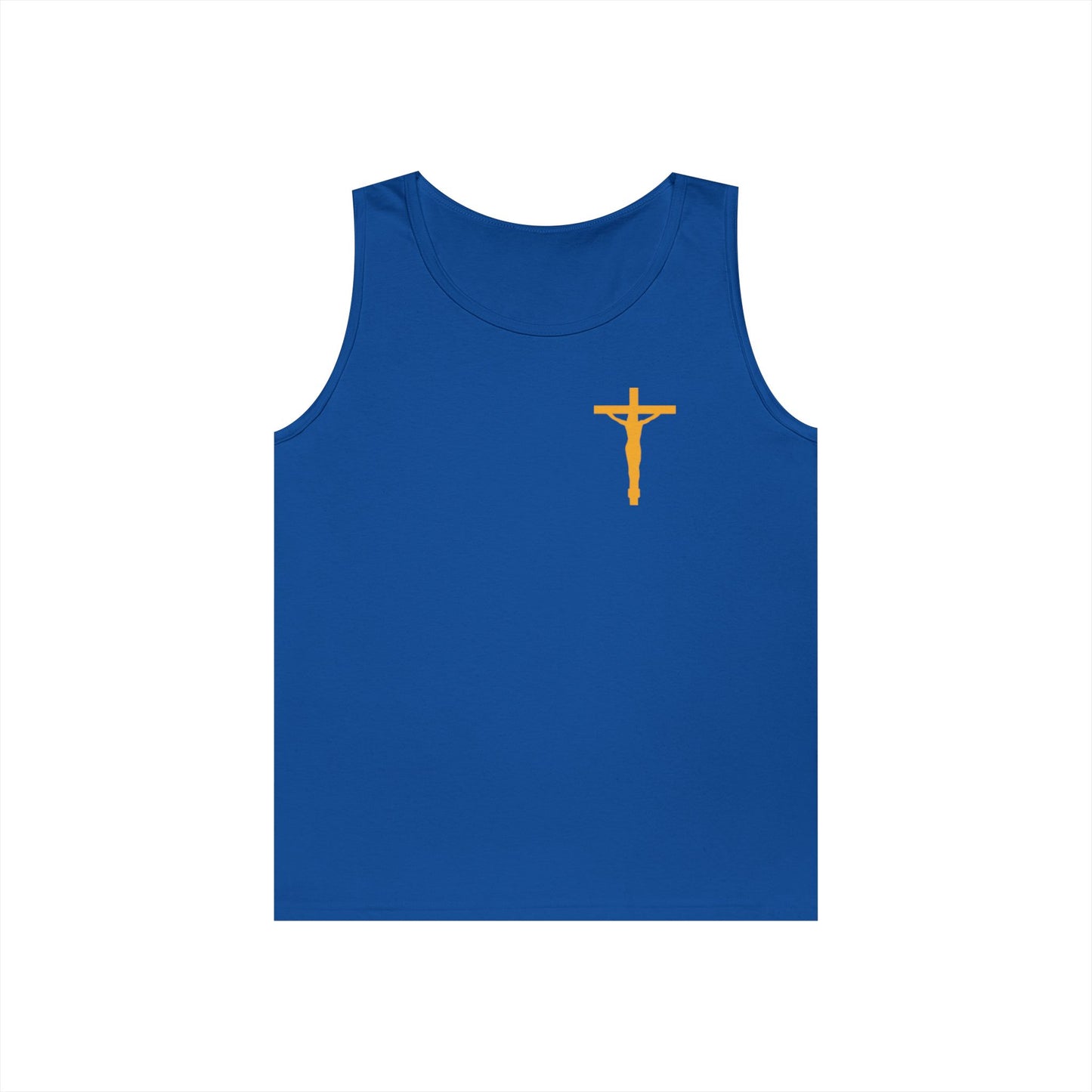 Jesus On the Cross Cotton Tank Top