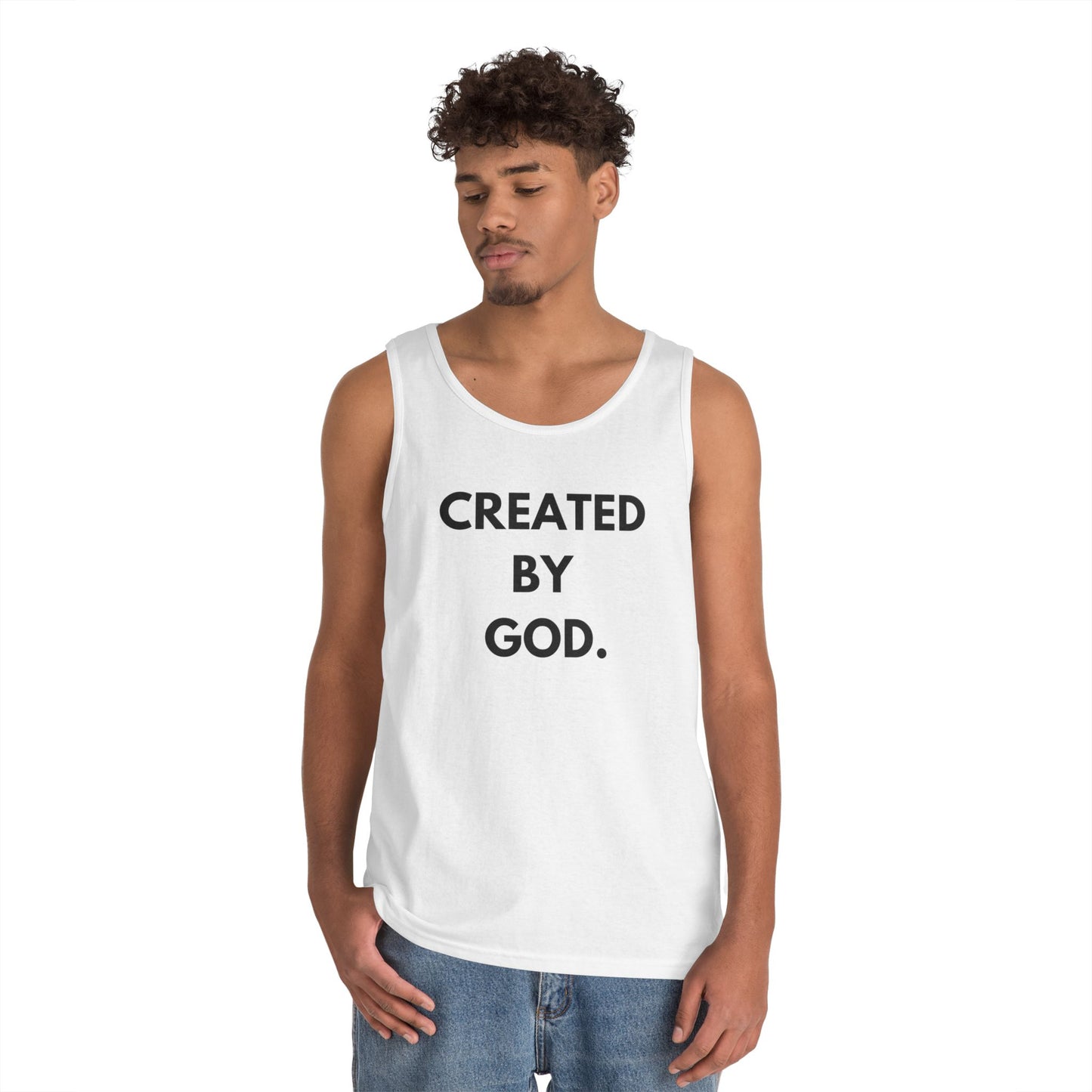 Created By God Cotton Tank Top