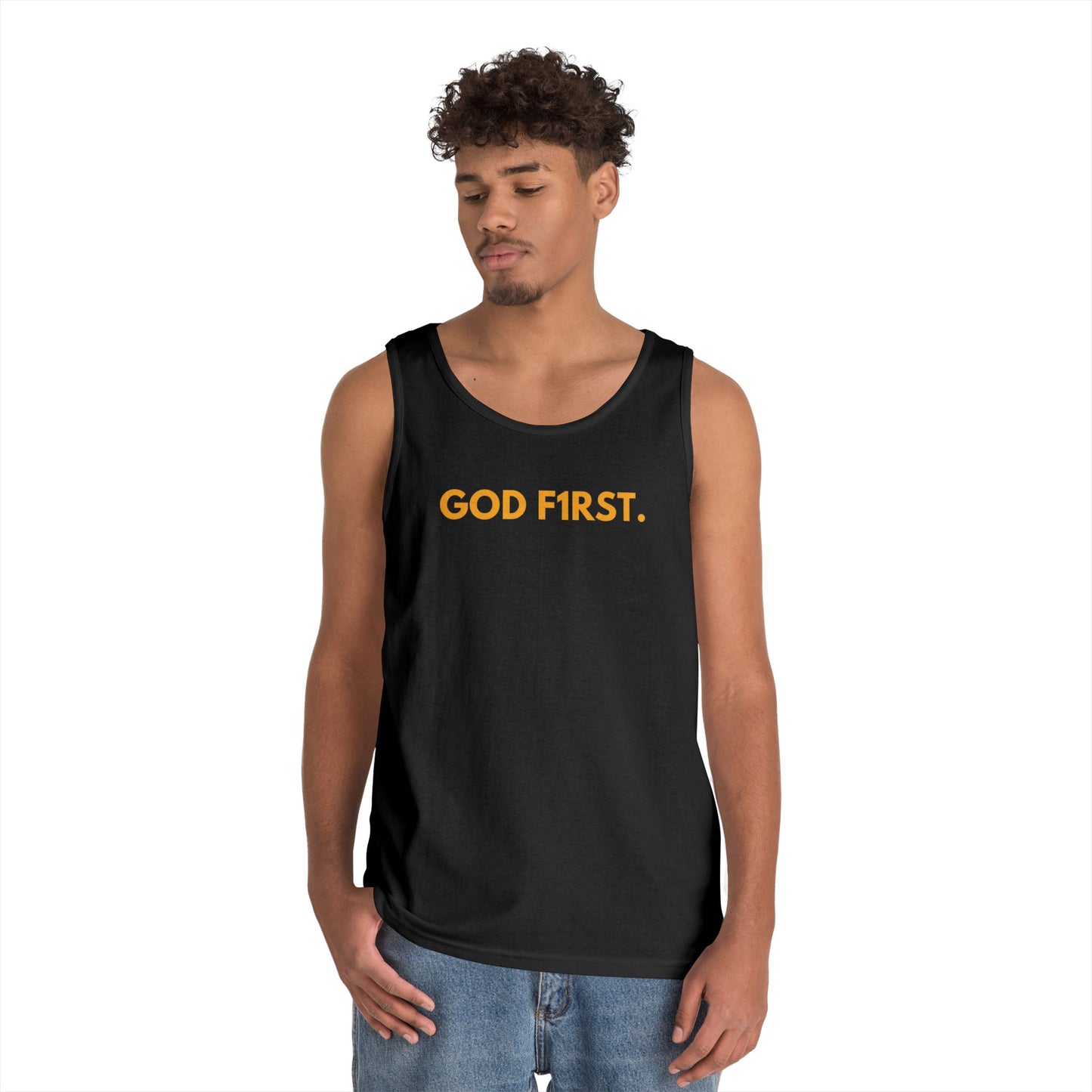 GOD F1RST Cotton Tank Top