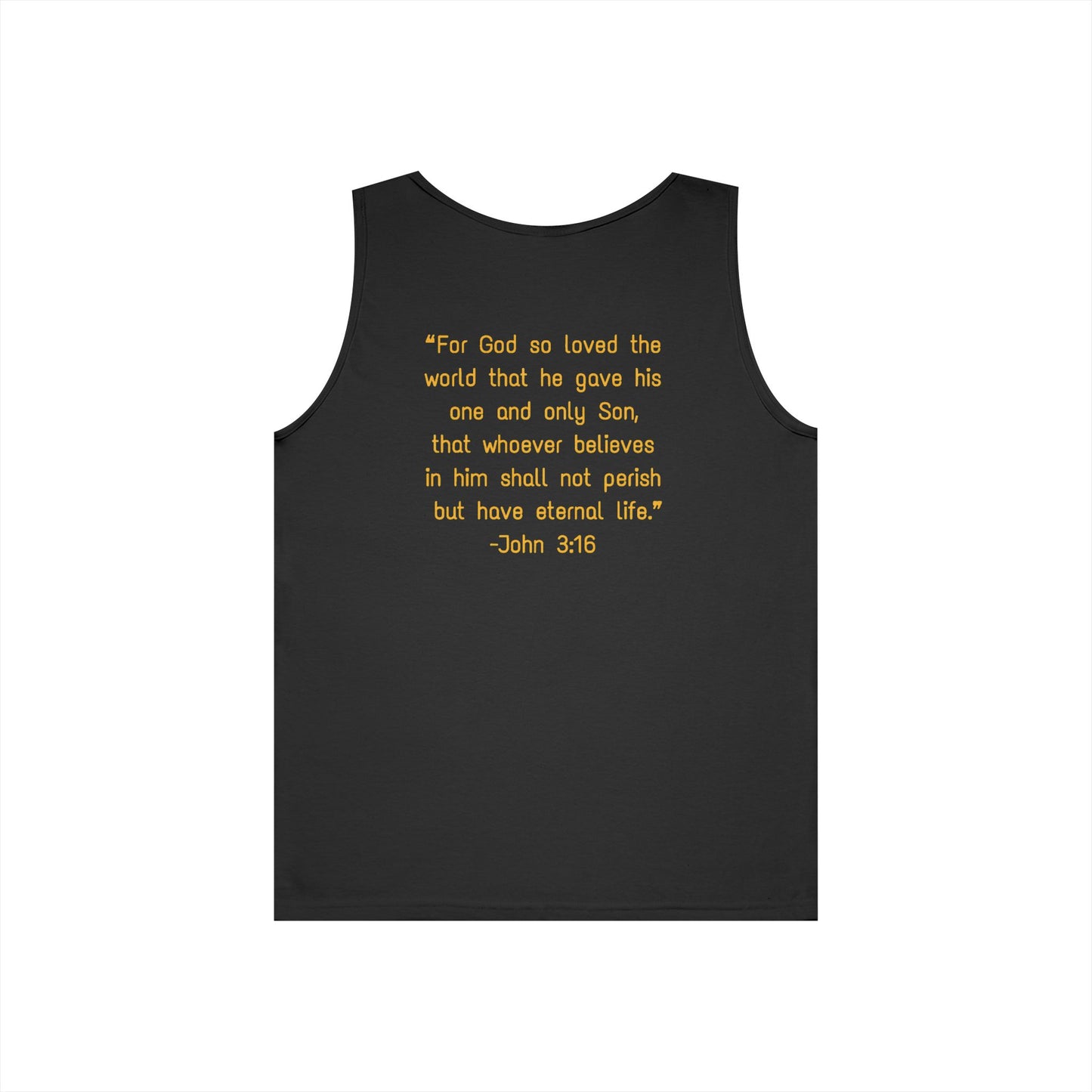 Jesus On the Cross Cotton Tank Top