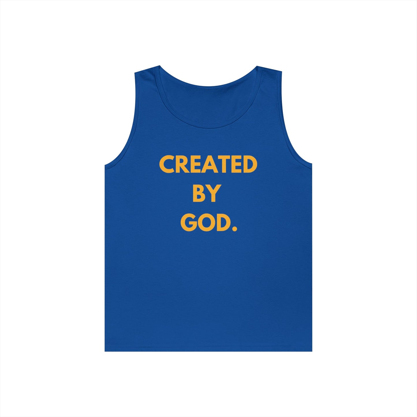 Created By God Cotton Tank Top