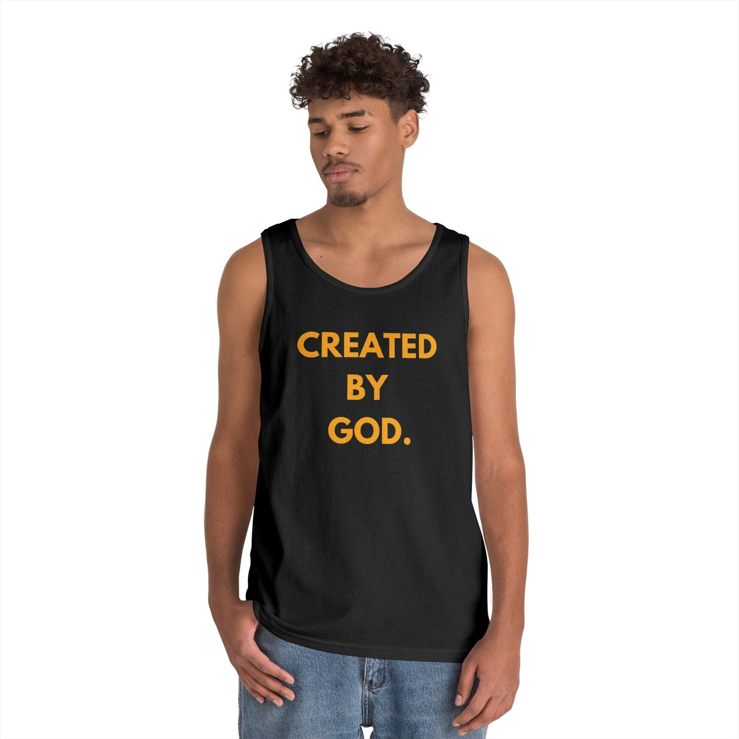Created By God Cotton Tank Top
