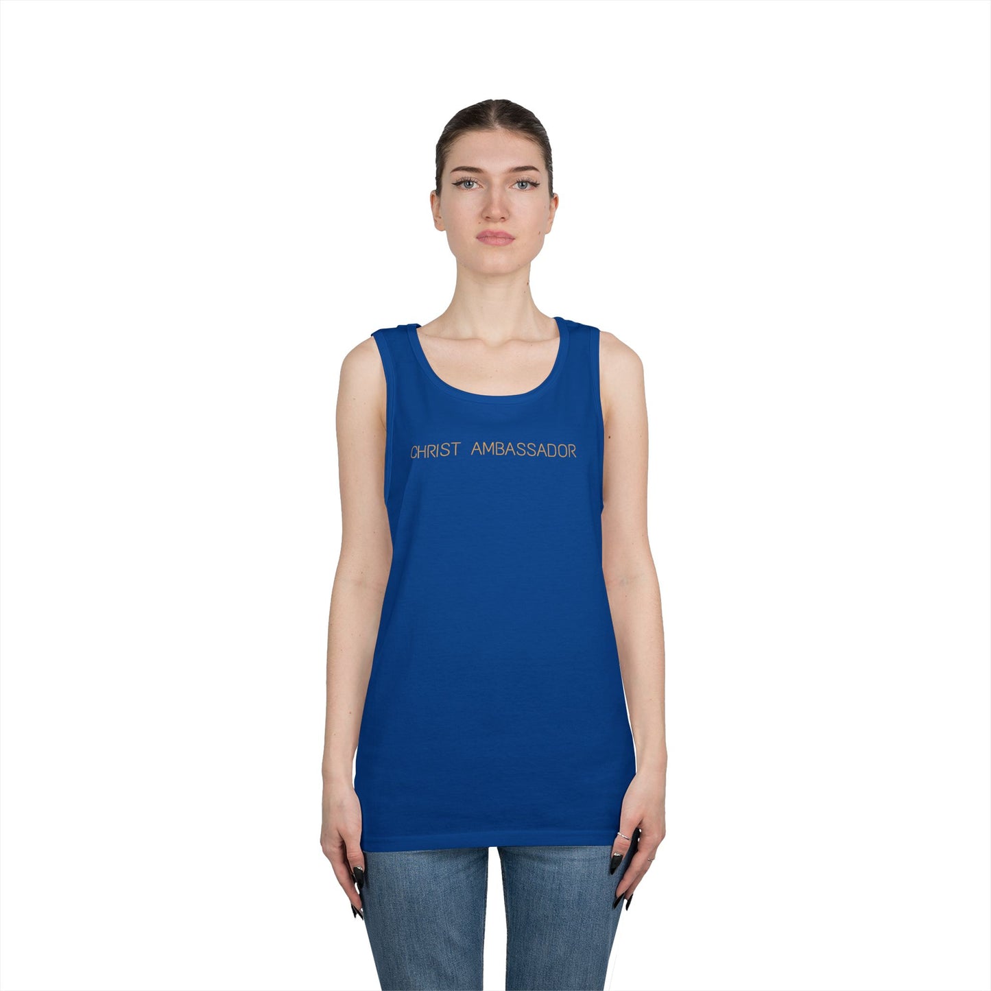 Christ Ambassador Cotton Tank Top