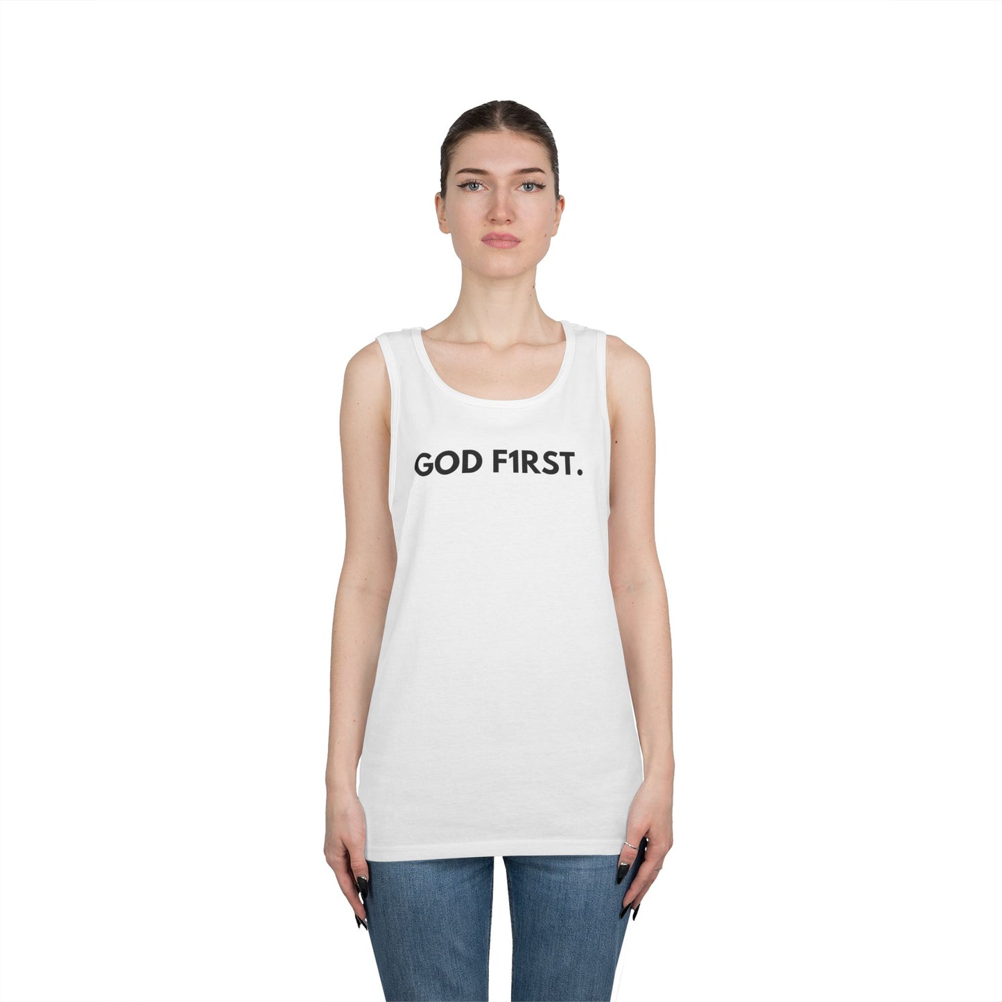GOD F1RST Cotton Tank Top