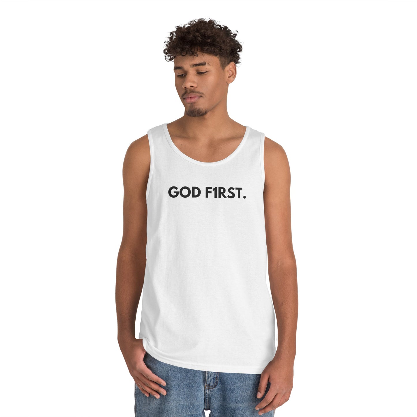 GOD F1RST Cotton Tank Top